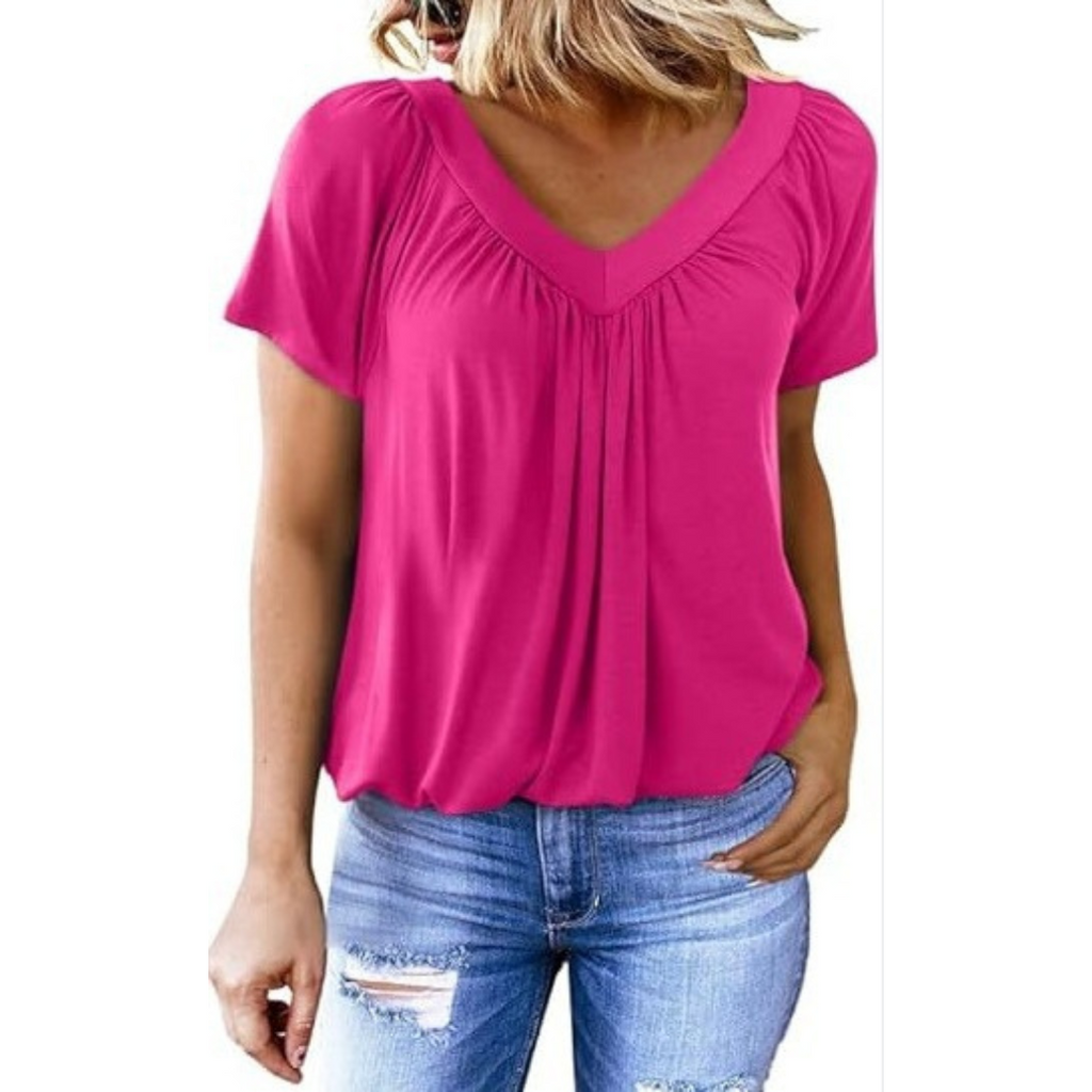 KATHLEEN™ | Maglietta Casual con Scollatura a V Elegante
