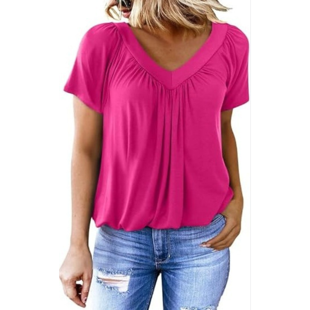 KATHLEEN™ | Maglietta Casual con Scollatura a V Elegante