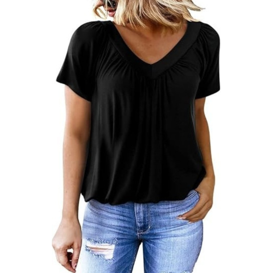 KATHLEEN™ | Maglietta Casual con Scollatura a V Elegante