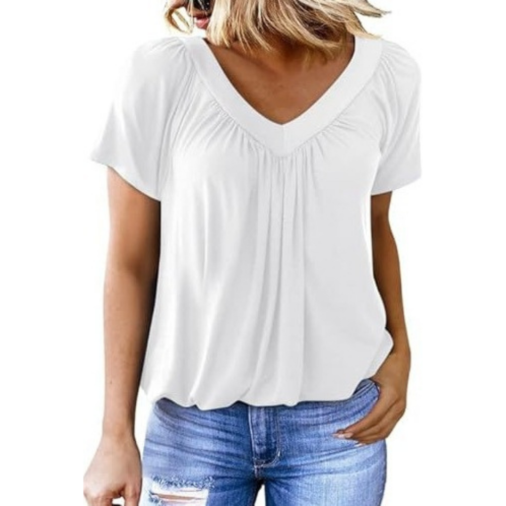 KATHLEEN™ | Maglietta Casual con Scollatura a V Elegante