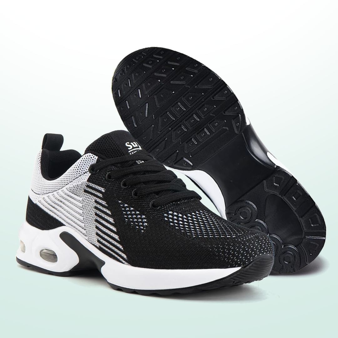 WalkMora Scarpe Comfort - Eleganza Bianco e Nero per il Tuo Stile