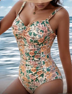Luísa - Costume da Bagno Floreale con Scollo Halter: Stile e Comfort per l'Estate!