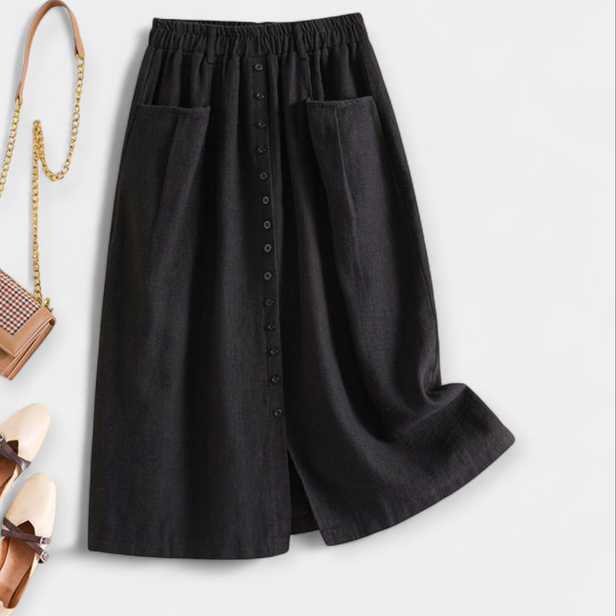 Minigonna Midi Lavata: Stile Unico e Comfort Incredibile!