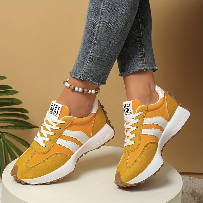 Nova – Sneakers Retro con Plateau e Suola Ammortizzata per il Massimo Comfort
