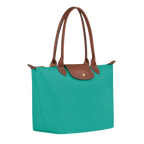 Shopping Bag Grande Premium - Turchese Elegante