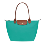 Shopping Bag Grande Premium - Turchese Elegante