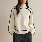 Maglione Elegante con Collo Alto - Comfort e Stile per Ogni Occasione!
