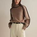Maglione Elegante con Collo Alto - Comfort e Stile per Ogni Occasione!