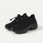 Scarpe Komfort Ambulo in Maglia - Eleganza Totale Nera