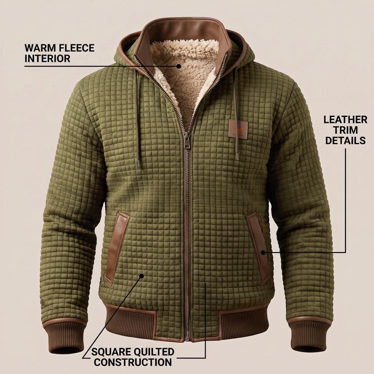 Martina | Giacca Trapuntata e Calda - Stile e Comfort per l'Inverno