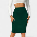 Elegante Gonna da Ufficio Alta - Stile e Comfort per la Tua Giornata Lavorativa!