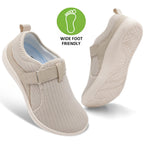 Anke – Sneakers Comfort Regolabili con Vestibilità Extra Larga per il Massimo Benessere