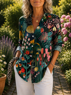ISIDORA™ | Blusa Grazia di Pavone per Donna - Eleganza e Stile Unici!