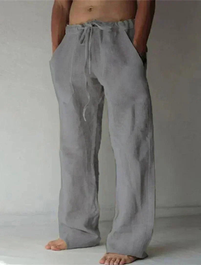 Bruno - Pantaloni Casual con Chiusura Velcro: Comfort e Stile per Ogni Occasione!