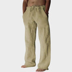 Bruno - Pantaloni Casual con Chiusura Velcro: Comfort e Stile per Ogni Occasione!