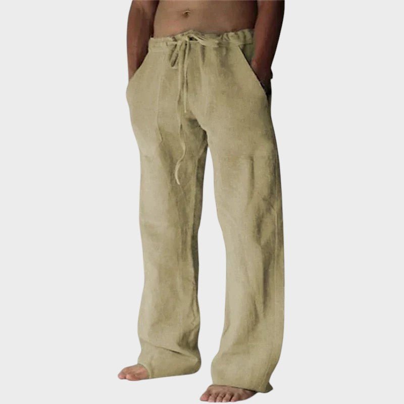 Bruno - Pantaloni Casual con Chiusura Velcro: Comfort e Stile per Ogni Occasione!