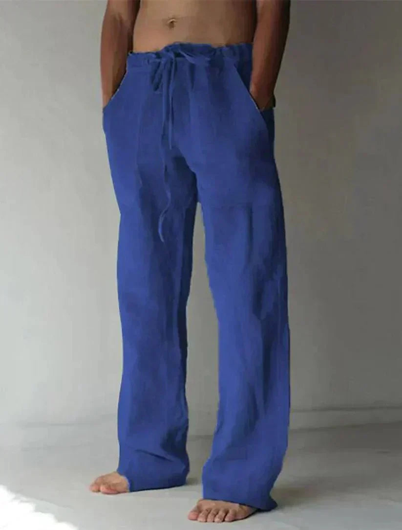 Bruno - Pantaloni Casual con Chiusura Velcro: Comfort e Stile per Ogni Occasione!