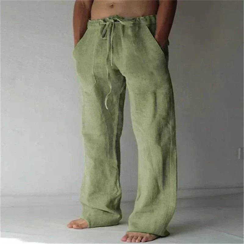 Bruno - Pantaloni Casual con Chiusura Velcro: Comfort e Stile per Ogni Occasione!