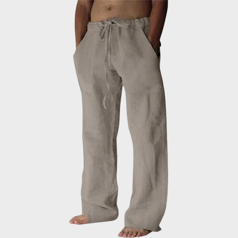 Bruno - Pantaloni Casual con Chiusura Velcro: Comfort e Stile per Ogni Occasione!