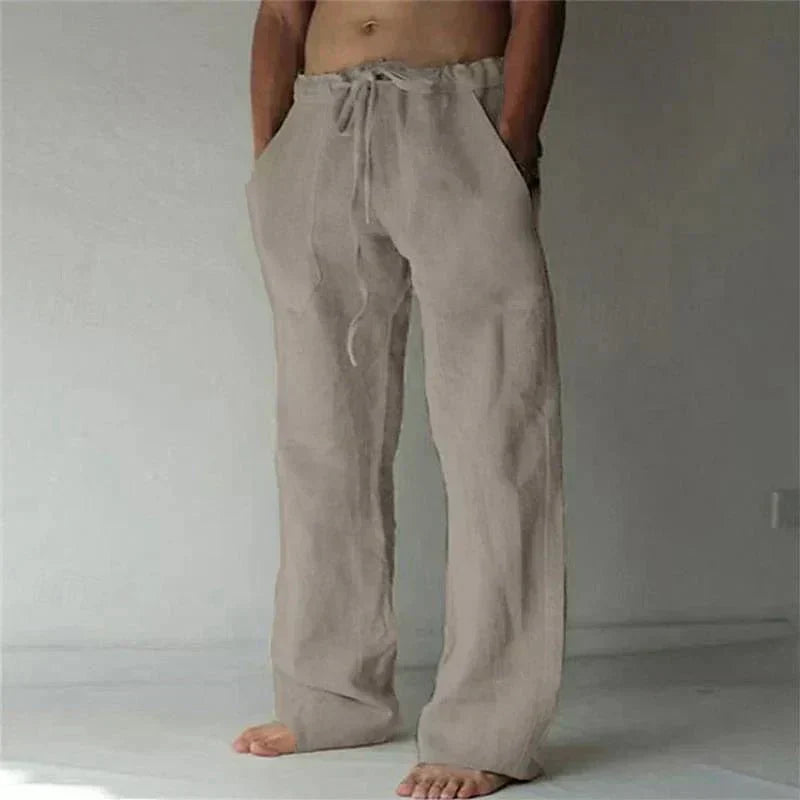 Bruno - Pantaloni Casual con Chiusura Velcro: Comfort e Stile per Ogni Occasione!