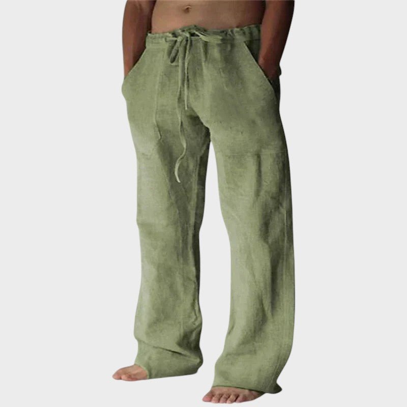 Bruno - Pantaloni Casual con Chiusura Velcro: Comfort e Stile per Ogni Occasione!