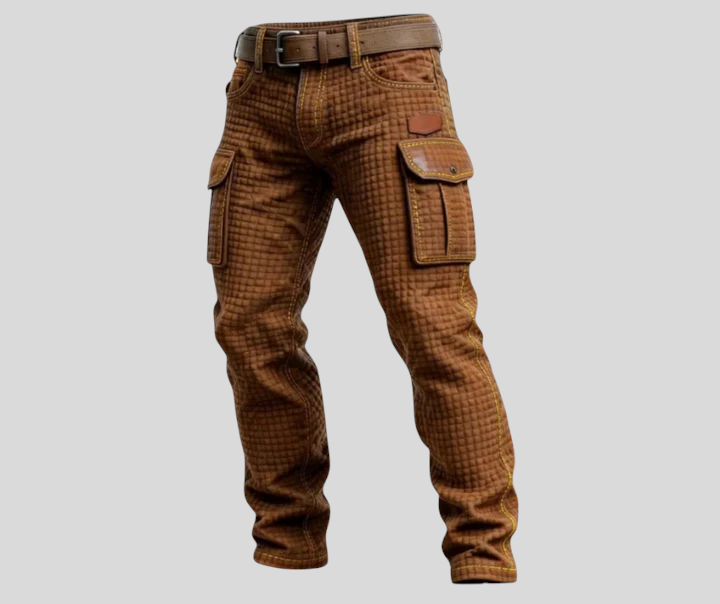 David - Pantaloni Cargo Ultra Resistenti per Avventure