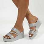 Diana - Sandali Eleganti con Cinghie Intrecciate per un Look Unico