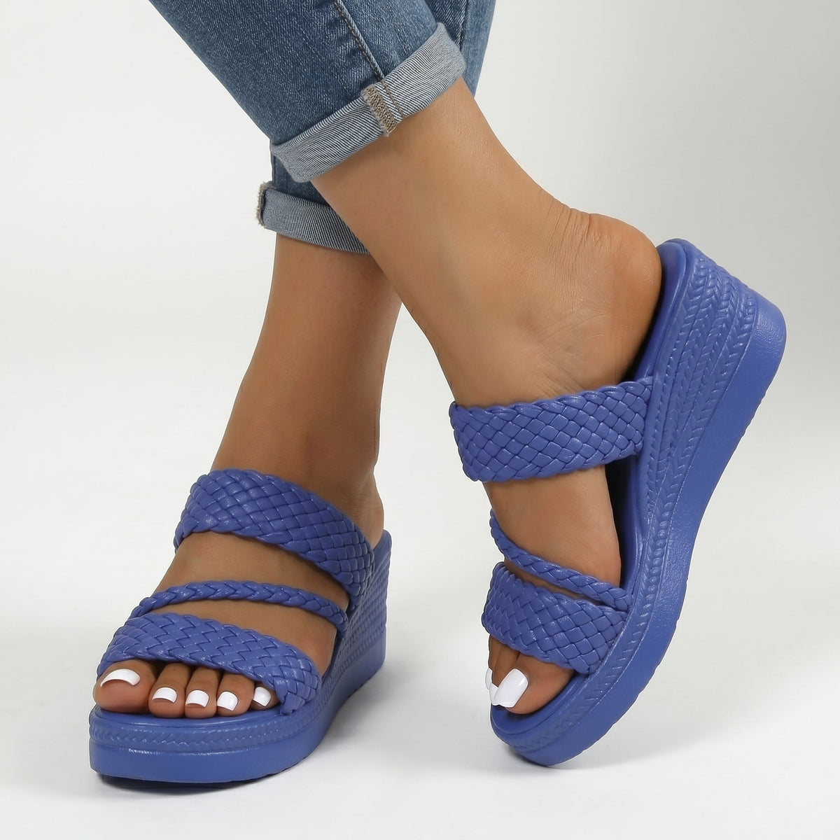 Diana - Sandali Eleganti con Cinghie Intrecciate per un Look Unico