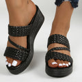 Diana - Sandali Eleganti con Cinghie Intrecciate per un Look Unico