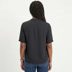 Célia - Blusa Fluida con Collo a V Elegante e Versatile