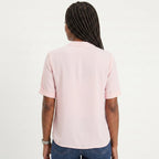 Célia - Blusa Fluida con Collo a V Elegante e Versatile
