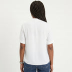 Célia - Blusa Fluida con Collo a V Elegante e Versatile