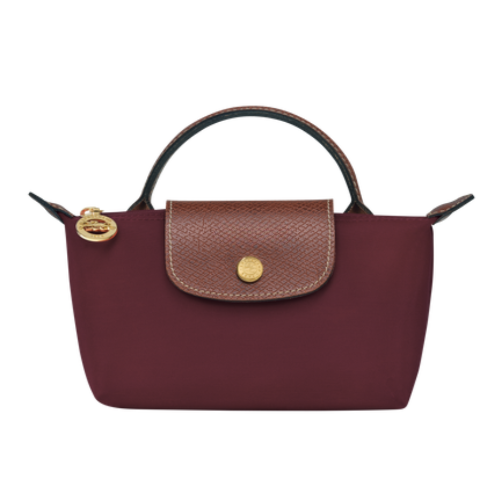 Mini Borsa Élan Rosso Vino - Con Cinghia Inclusa per un Look Elegante!