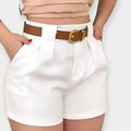 Eleganti Pantaloni Plissettati a Vita Alta - Stile e Comfort per Ogni Occasione