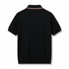 NINO | Polo con Collo a Punta e Zip - Stile e Comfort in Ogni Occasione!