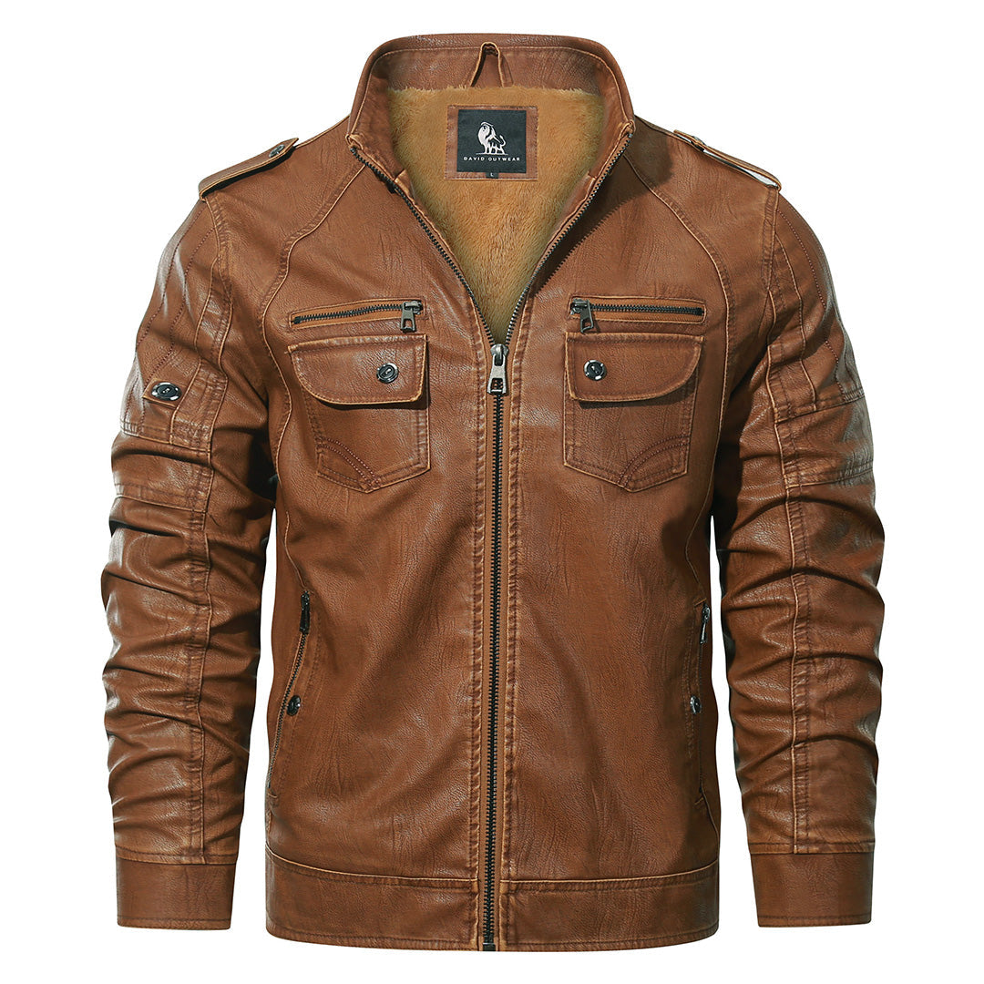 Giacca Biker in Pile: Stile e Comfort per il Tuo Look Avventuroso!