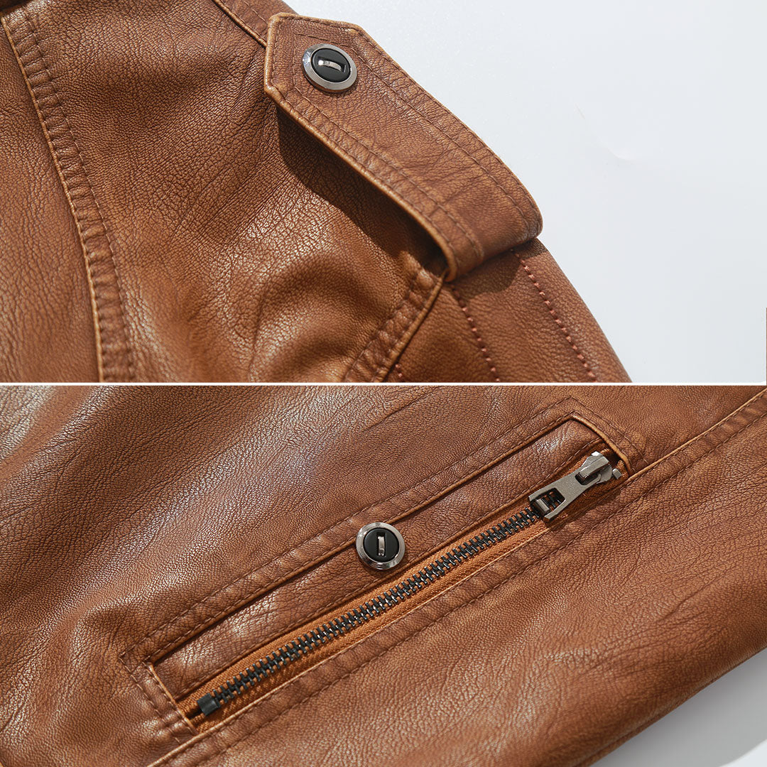 Giacca Biker in Pile: Stile e Comfort per il Tuo Look Avventuroso!