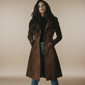 Cappotto Lungo in Suede | Il Bestseller Imperdibile!