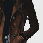 Cappotto Lungo in Suede | Il Bestseller Imperdibile!