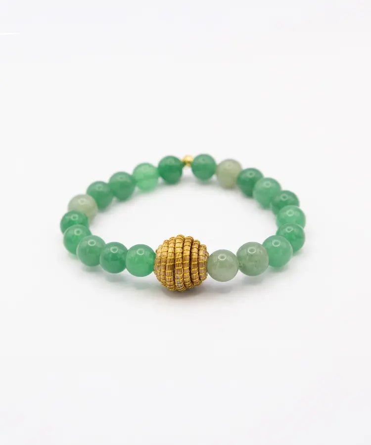 JOY™ unisexo Bracciale di perle di giadeite