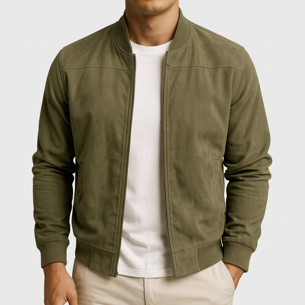 Giacca Leggera in Camoscio André - Stile e Comfort per Ogni Occasione!