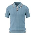 NINO | Polo con Collo a Punta e Zip - Stile e Comfort in Ogni Occasione!