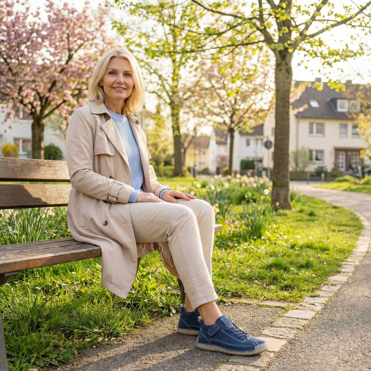 Mia – Sneakers Ortopediche Confortevoli per un Passo Senza Dolore