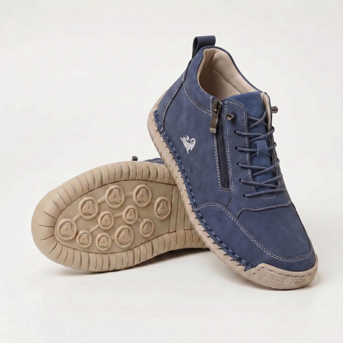 Mila – Sneakers Ortopediche Comode con Cerniera per il Massimo Comfort