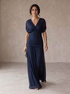 Abito Elegante Blu Avery - Stile e Raffinatezza per Ogni Occasione!
