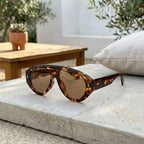 NAPOLI | Occhiali da Sole Aviator Chunky - Stile Unico per un'Eleganza senza Tempo!