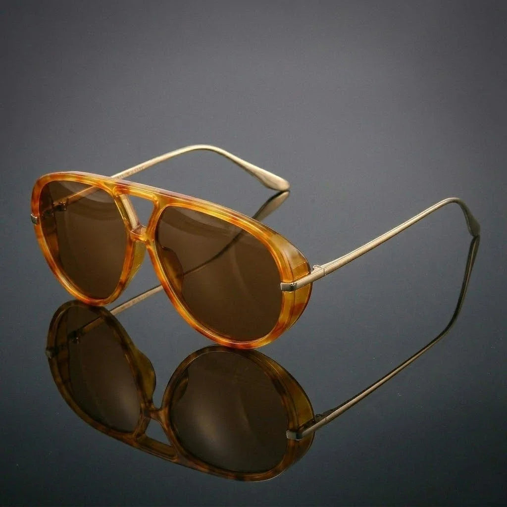 PORTOFINO | Occhiali da Sole Aviatore con Montatura Audace - Stile e Comfort per Ogni Occasione!