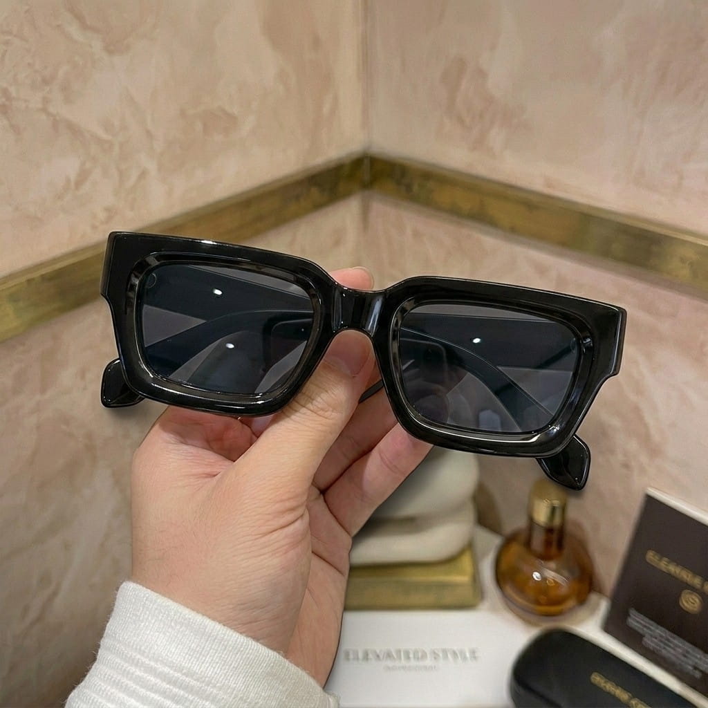 Occhiali da Sole SALERNO con Montatura Spessa - Stile e Protezione per Ogni Occasione!