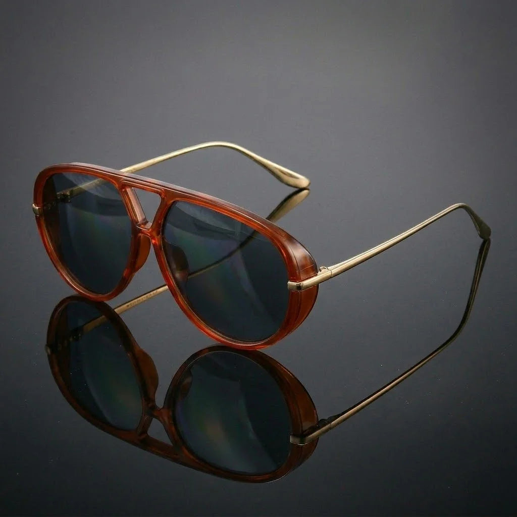 PORTOFINO | Occhiali da Sole Aviatore con Montatura Audace - Stile e Comfort per Ogni Occasione!
