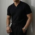 LINO | Polo Waffle in Maglia - Stile e Comfort per Ogni Occasione
